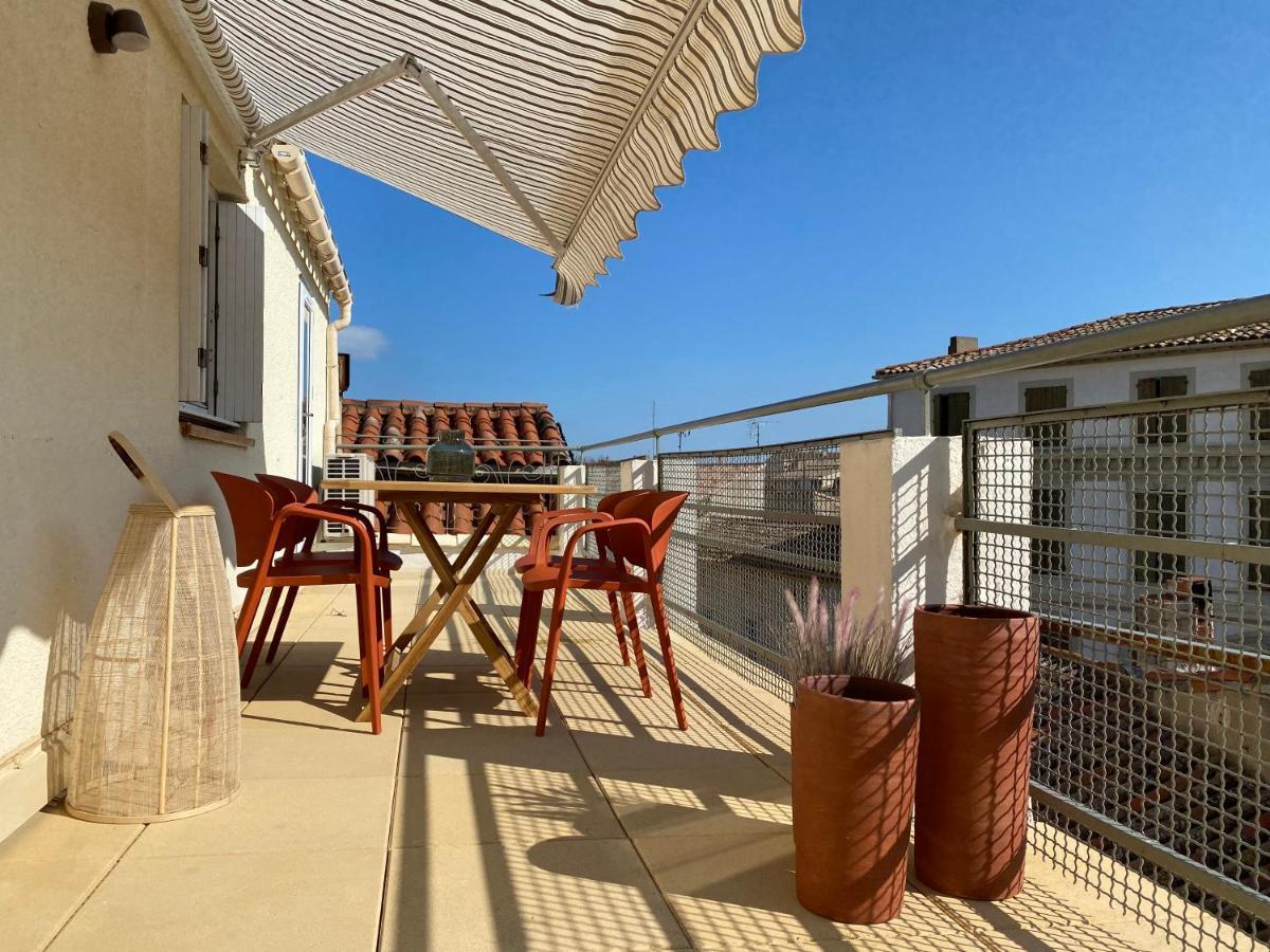 Appartement La Terrasse sur les Toits à Narbonne Extérieur photo